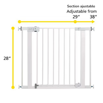 Barrière de sécurité pour bébé à fermeture automatique