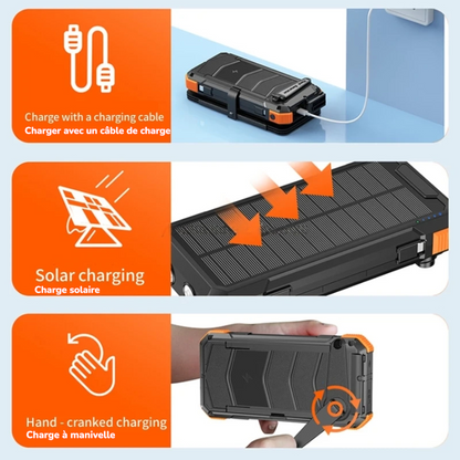 Chargeur solaire portatif