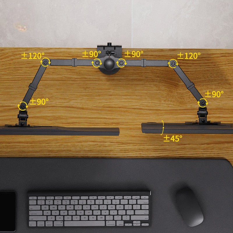Support d'écran d'ordinateur double
