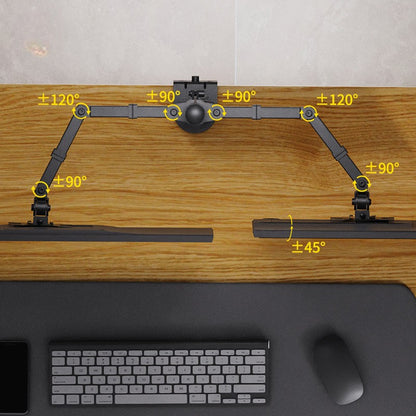 Support d'écran d'ordinateur double