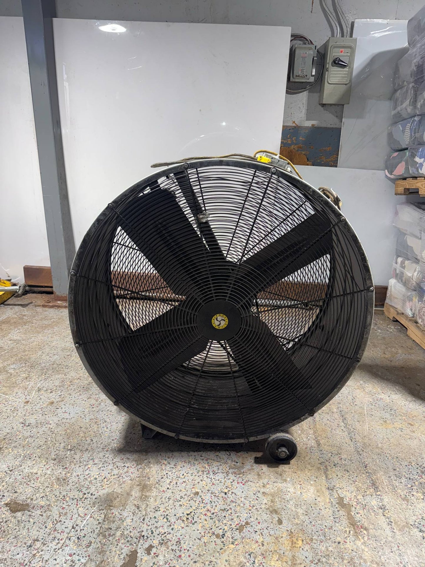 Ventilateur portatif Industriel, Drum Fan – 44 po