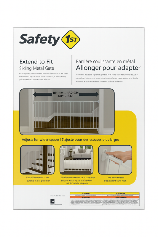 Barrière coulissante de sécurité pour enfant