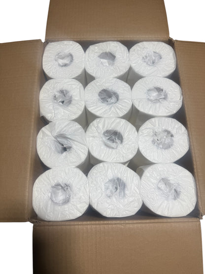 Papier de toilette hygiénique 48 rouleaux, 2 épaisseurs 420 feuilles