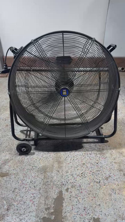 Ventilateur portatif inclinable, Tilting Drum Fan – po