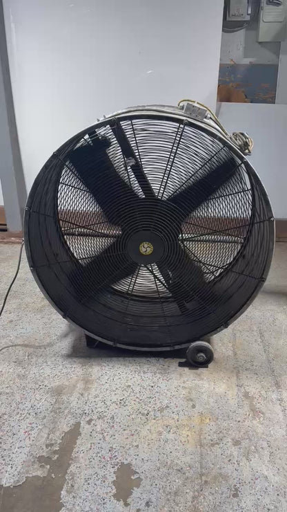 Ventilateur portatif Industriel, Drum Fan – 44 po
