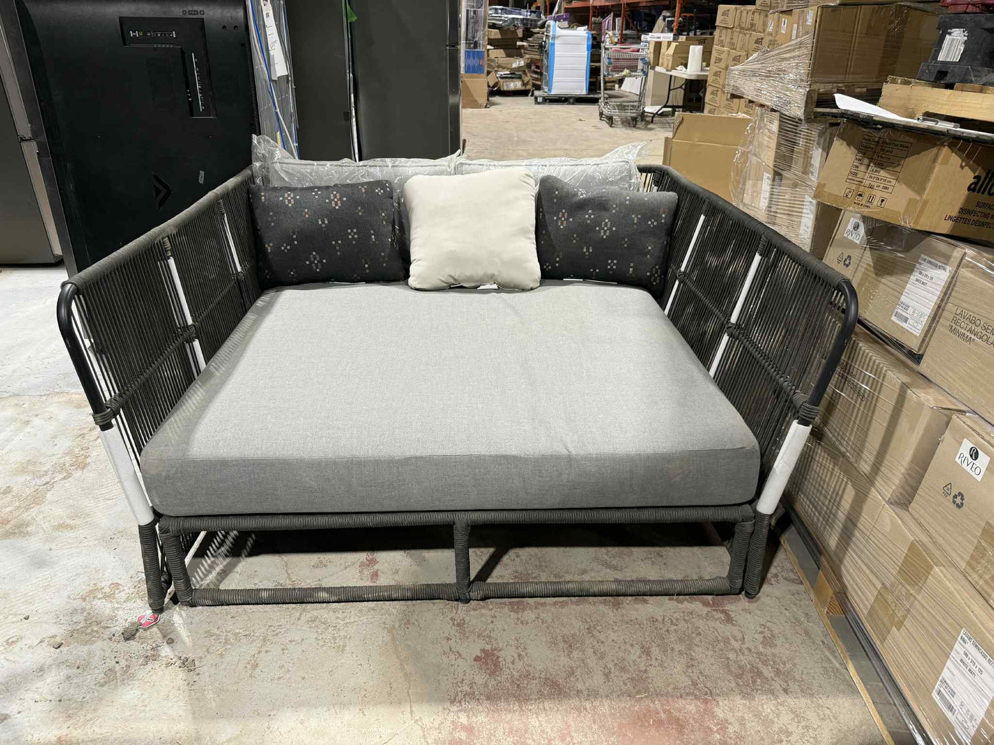 Sofa lit extérieur