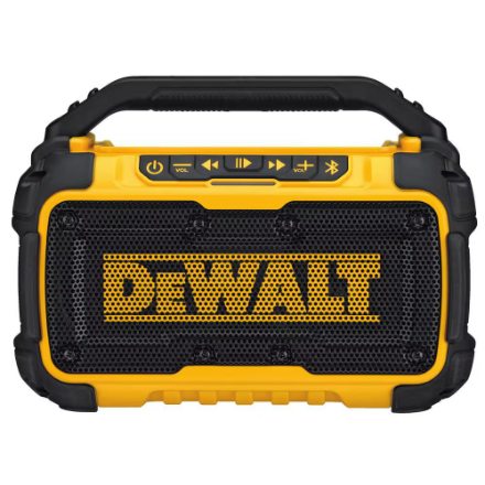 DEWALT Haut-parleur de chantier Bluetooth 12V/20V
